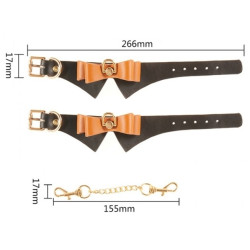 Generique Menottes Butler Noires et Marron